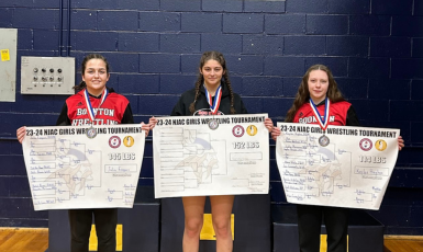  Congratulations to Bomber Girls Wrestlers, Julia Fongaro, Samira Kupa, and Kaylee Hughen